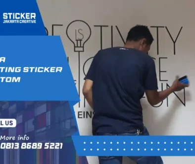 cutting sticker custom