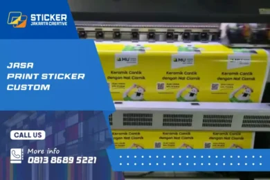 printing sticker jakarta