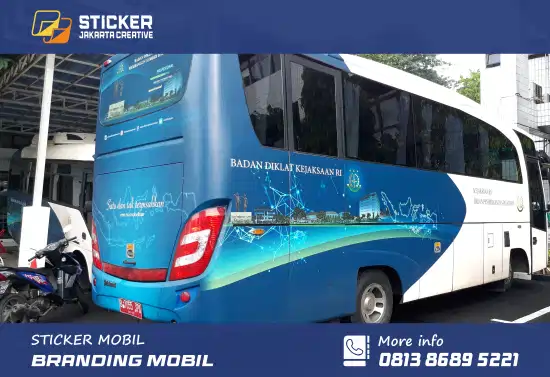 branding sticker mobil bus kejaksaan branding sticker mobil bus kejaksaan