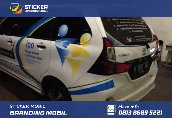branding sticker mobil ipo branding sticker mobil ipo