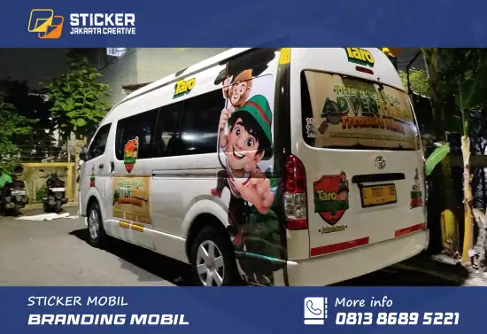 branding sticker mobil taro event branding sticker mobil taro event